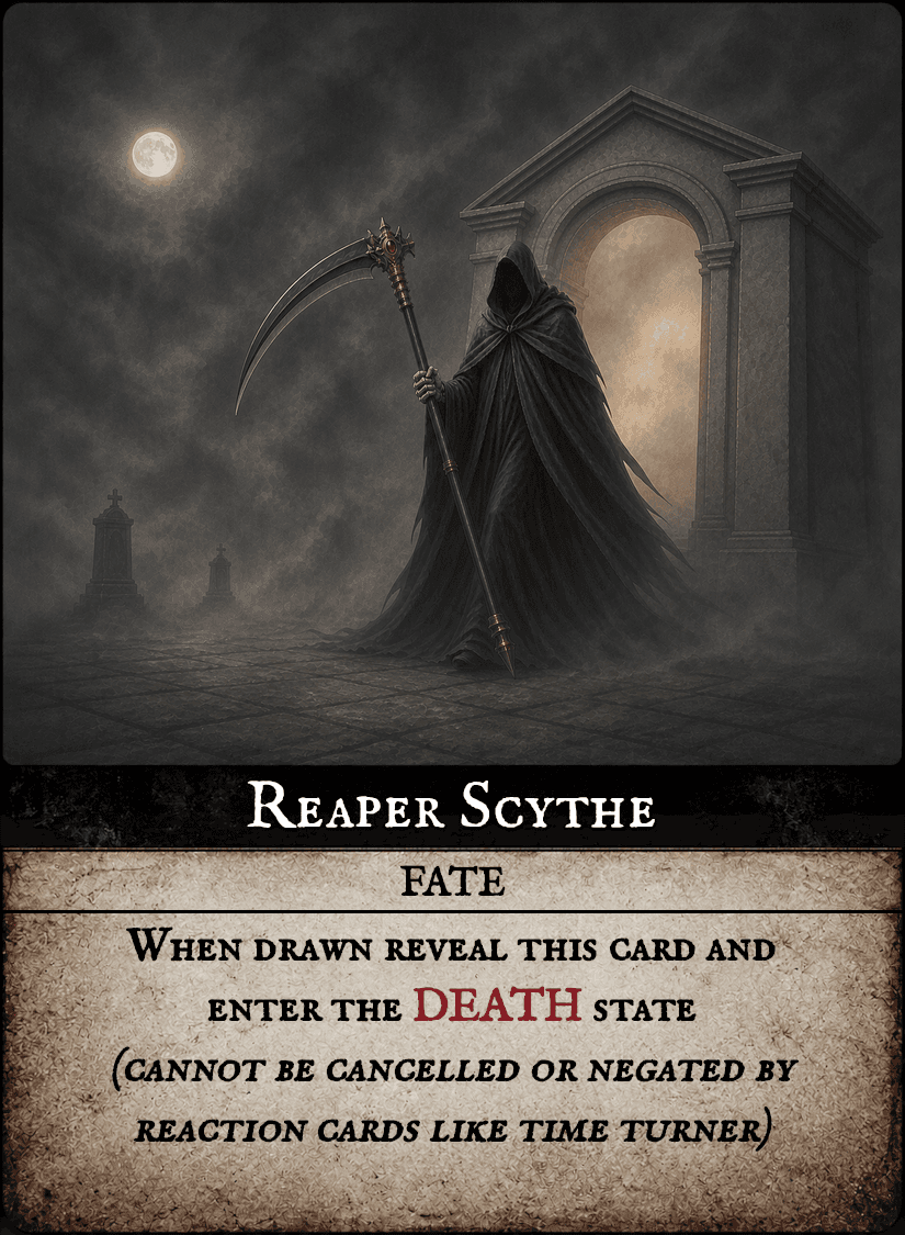 Reaper’s Scythe Fate card